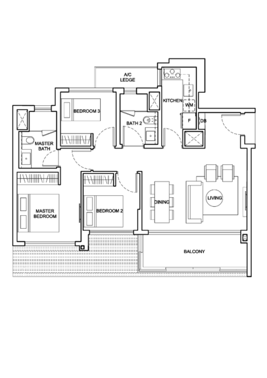 Jewel @ Buangkok - Floor Plan