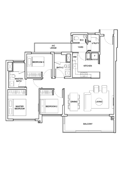 Jewel @ Buangkok - Floor Plan