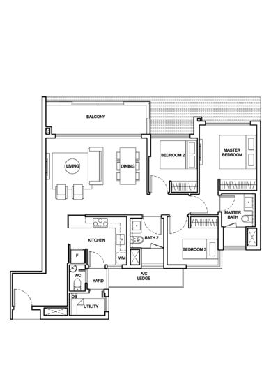 Jewel @ Buangkok - Floor Plan