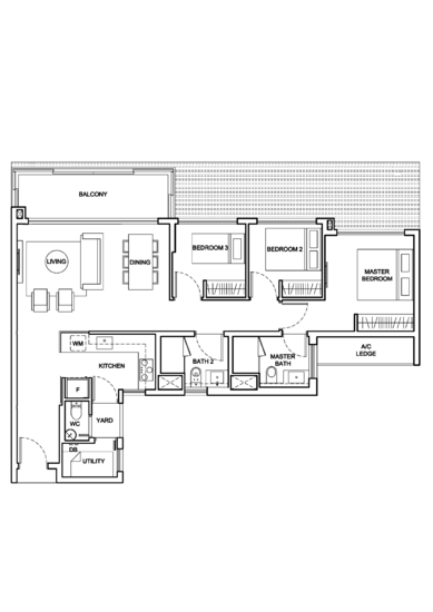 Jewel @ Buangkok - Floor Plan