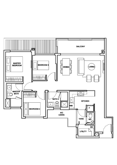 Jewel @ Buangkok - Floor Plan