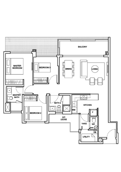 Jewel @ Buangkok - Floor Plan