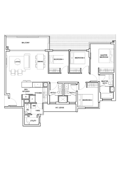 Jewel @ Buangkok - Floor Plan