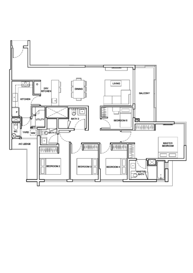 Jewel @ Buangkok - Floor Plan