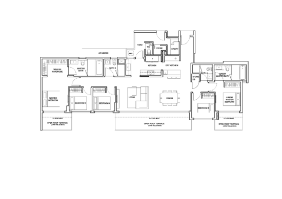 Jewel @ Buangkok - Floor Plan