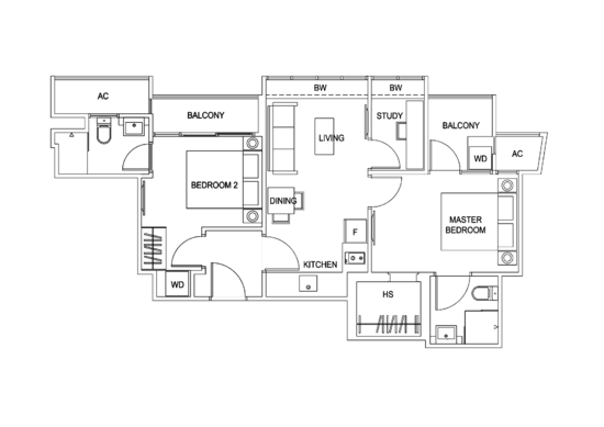 Cassia Edge - Floor Plan