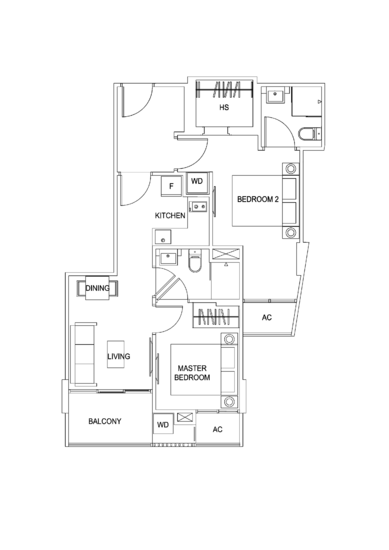Cassia Edge - Floor Plan