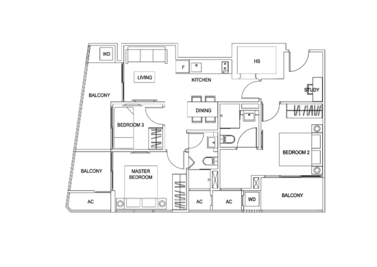 Cassia Edge - Floor Plan