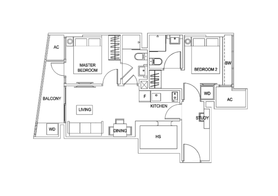 Cassia Edge - Floor Plan