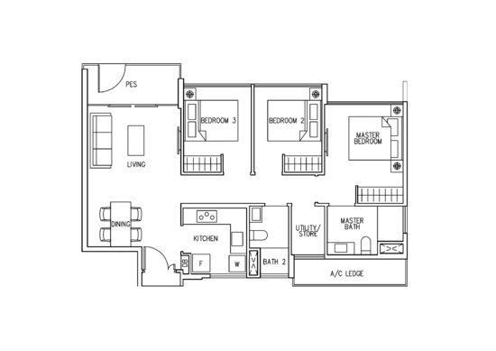 Ecopolitan - Floor Plan