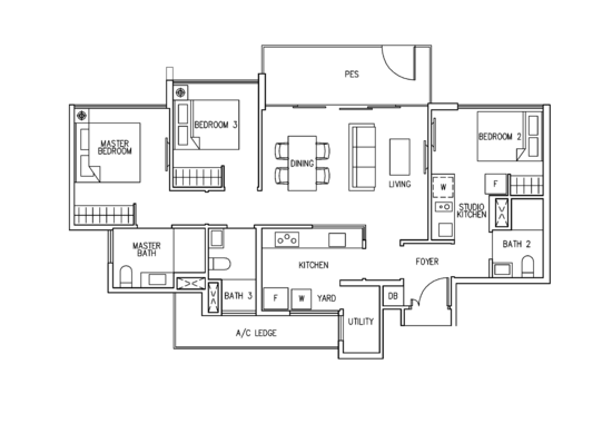 Ecopolitan - Floor Plan