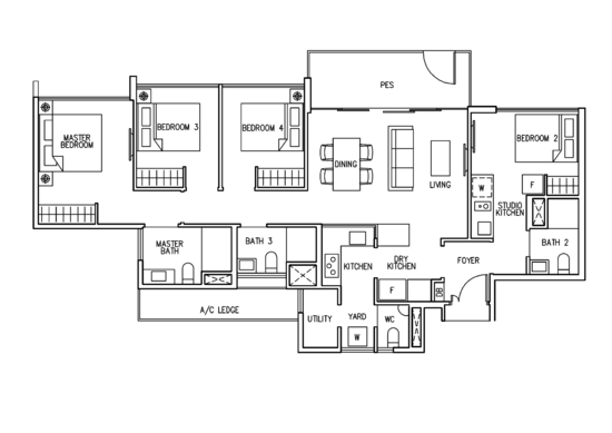 Ecopolitan - Floor Plan