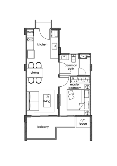 Three 11 - Floor Plan