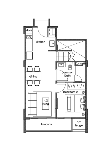 Three 11 - Floor Plan