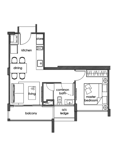 Three 11 - Floor Plan