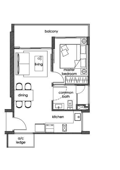 Three 11 - Floor Plan