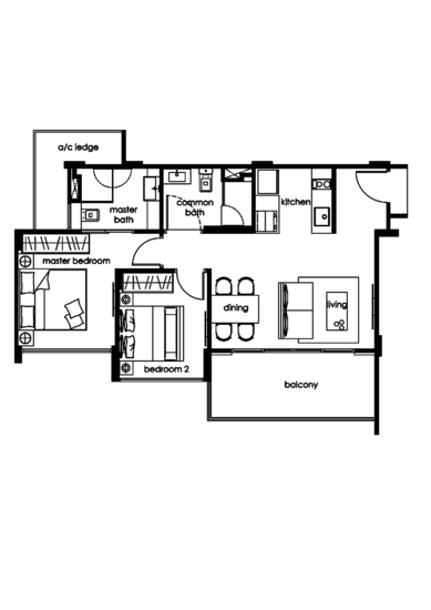 Three 11 - Floor Plan