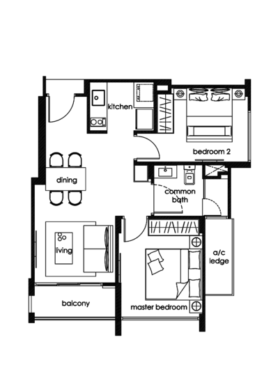 Three 11 - Floor Plan