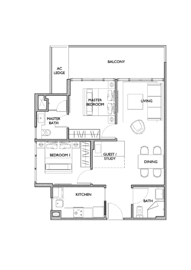 The Quinn - Floor Plan