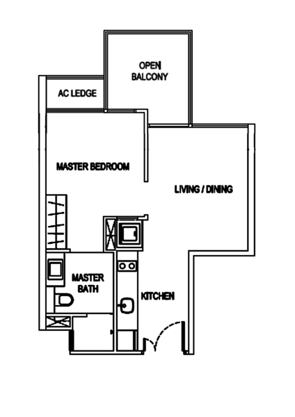J Gateway, 2 Gateway Drive, 1 Bedroom, 495 sqft, Condominium For Rent, by Cristel Lim 林妏珊, 500223088 - PropertyGuru.com.sg