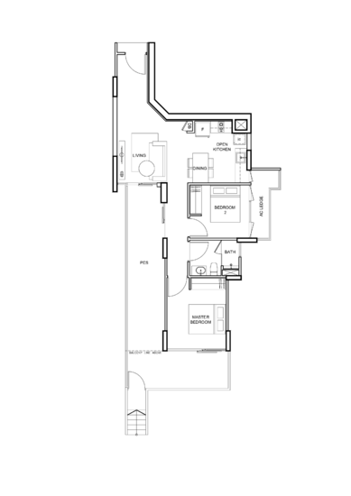 Vue 8 Residence - Floor Plan