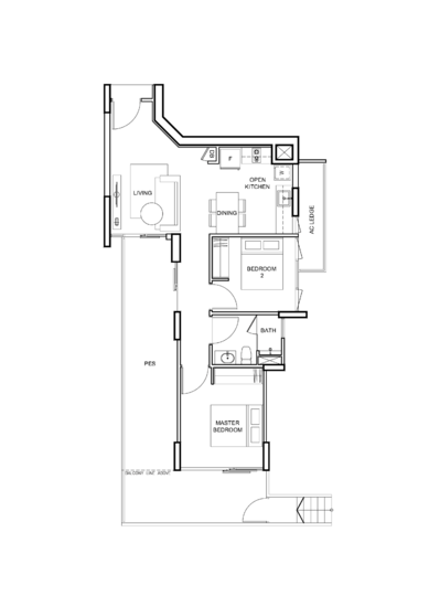 Vue 8 Residence - Floor Plan