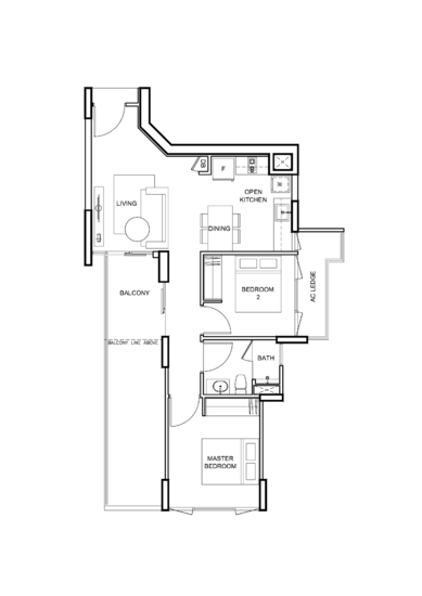 Vue 8 Residence - Floor Plan