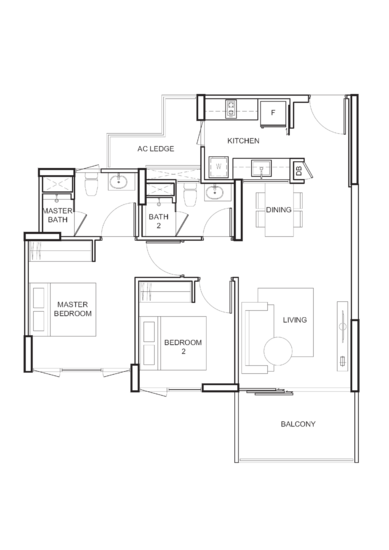 Vue 8 Residence - Floor Plan