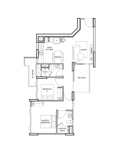 Vue 8 Residence - Floor Plan