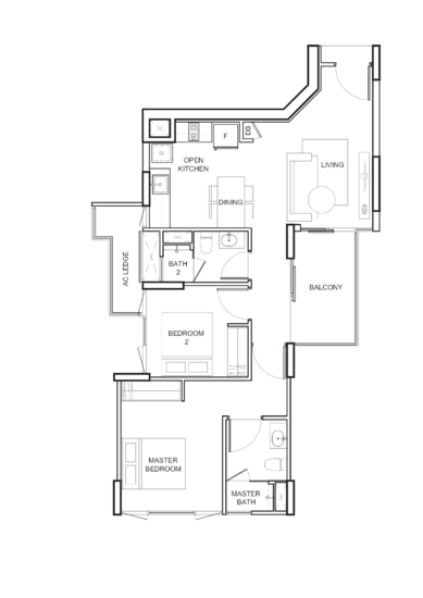 Vue 8 Residence - Floor Plan