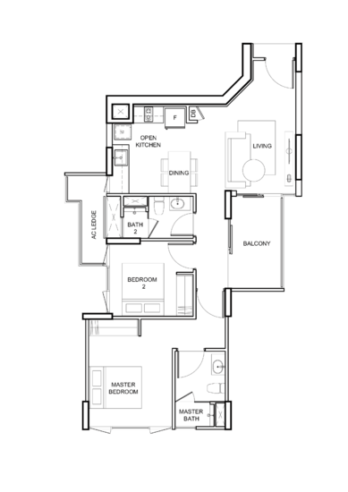 Vue 8 Residence - Floor Plan