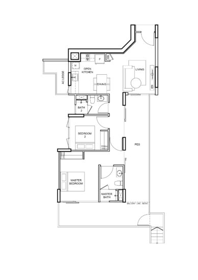 Vue 8 Residence - Floor Plan