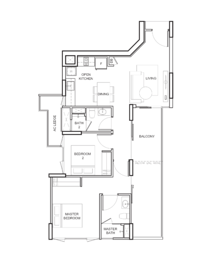Vue 8 Residence - Floor Plan
