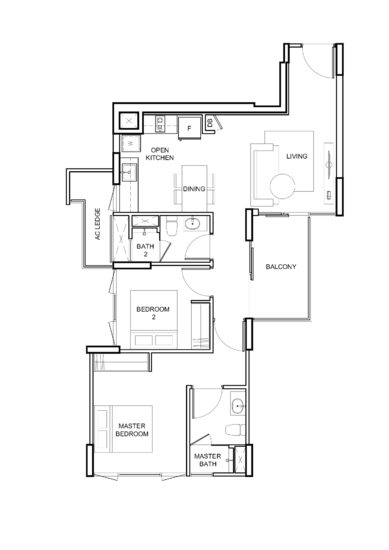 Vue 8 Residence - Floor Plan