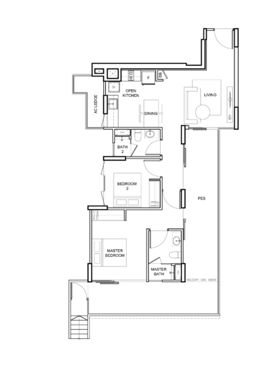 Vue 8 Residence - Floor Plan