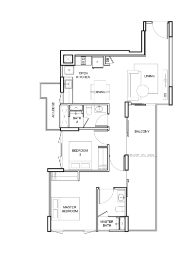 Vue 8 Residence - Floor Plan