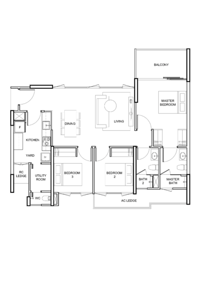 Vue 8 Residence - Floor Plan