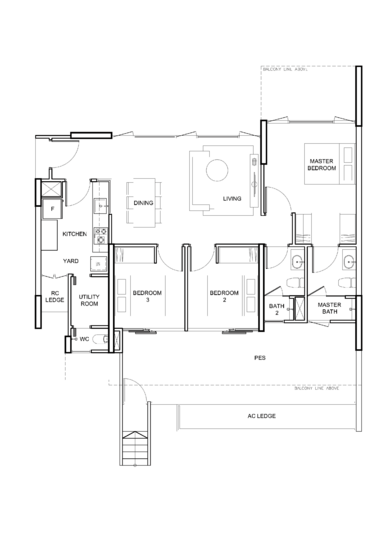 Vue 8 Residence - Floor Plan