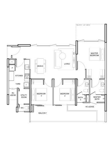 Vue 8 Residence - Floor Plan