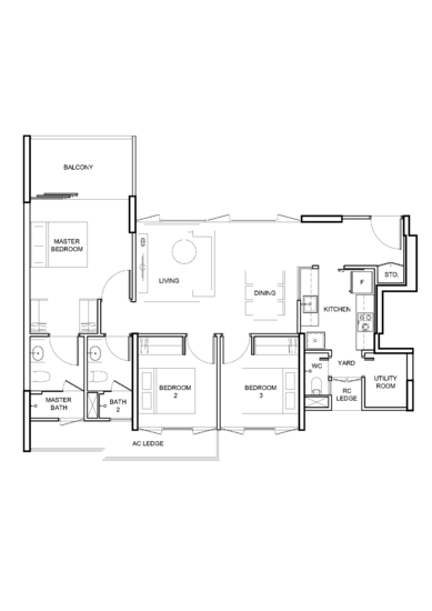 Vue 8 Residence - Floor Plan