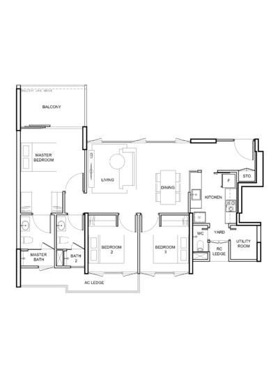 Vue 8 Residence - Floor Plan