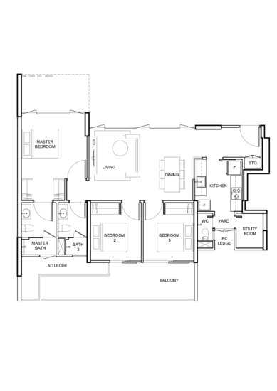 Vue 8 Residence - Floor Plan