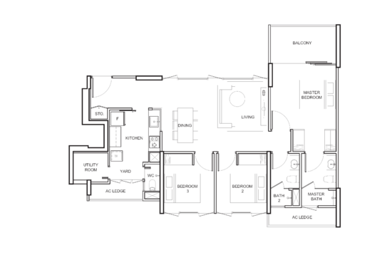 Vue 8 Residence - Floor Plan