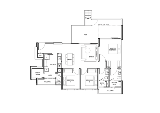 Vue 8 Residence - Floor Plan