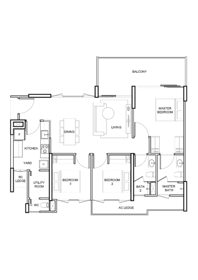 Vue 8 Residence - Floor Plan