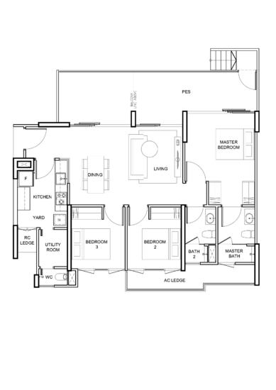 Vue 8 Residence - Floor Plan