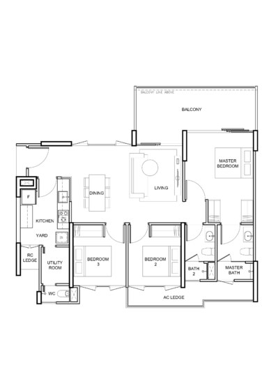 Vue 8 Residence - Floor Plan