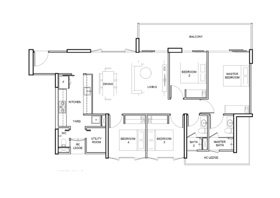 Vue 8 Residence - Floor Plan