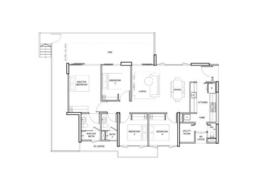 Vue 8 Residence - Floor Plan
