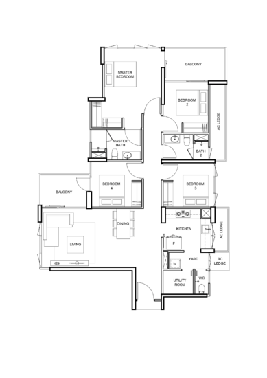 Vue 8 Residence - Floor Plan